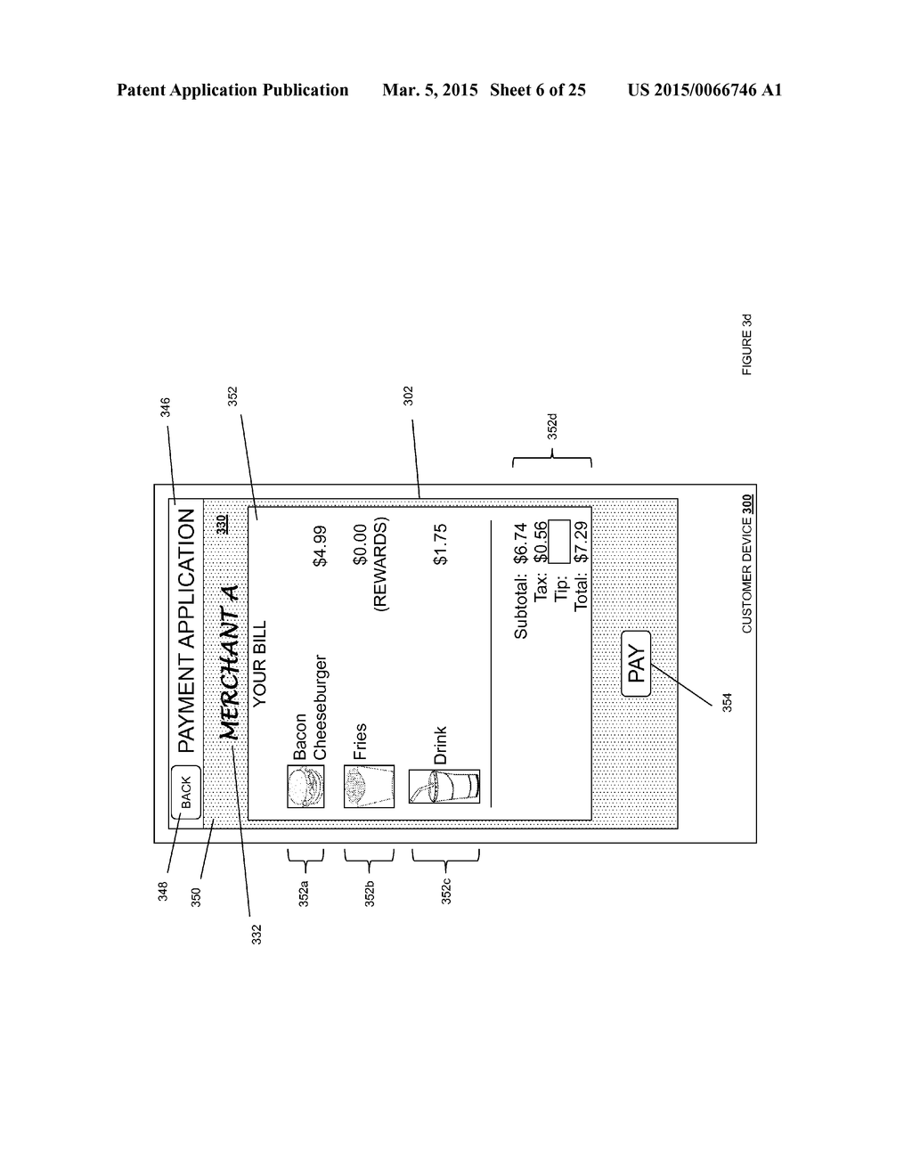 PAYMENT APPLICATION WITH MERCHANT PHYSICAL LOCATION PERSONALIZATION - diagram, schematic, and image 07