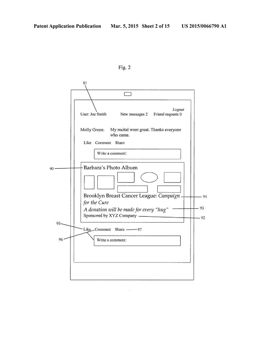 PLATFORM FOR IMAGE FEED AND CHARITABLE DONATION - diagram, schematic, and image 03