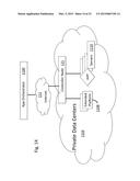 METHOD AND APPARATUS FOR DISPLAYING LOGICAL VIEWS OF ROUTED MESHED     NETWORKS FOR SOFTWARE DEFINED CLOUDS diagram and image