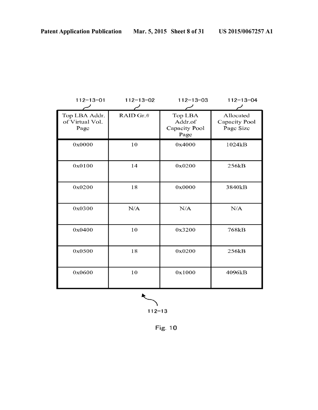 FAST ACCESSIBLE COMPRESSED THIN PROVISIONING VOLUME - diagram, schematic, and image 09