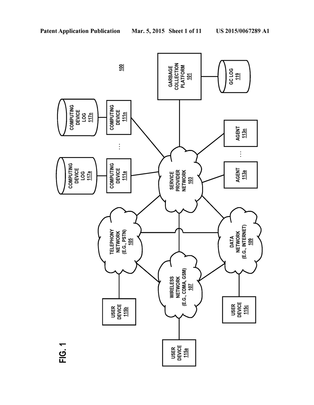 METHOD AND APPARATUS FOR IMPLEMENTING GARBAGE COLLECTION WITHIN A     COMPUTING ENVIRONMENT - diagram, schematic, and image 02