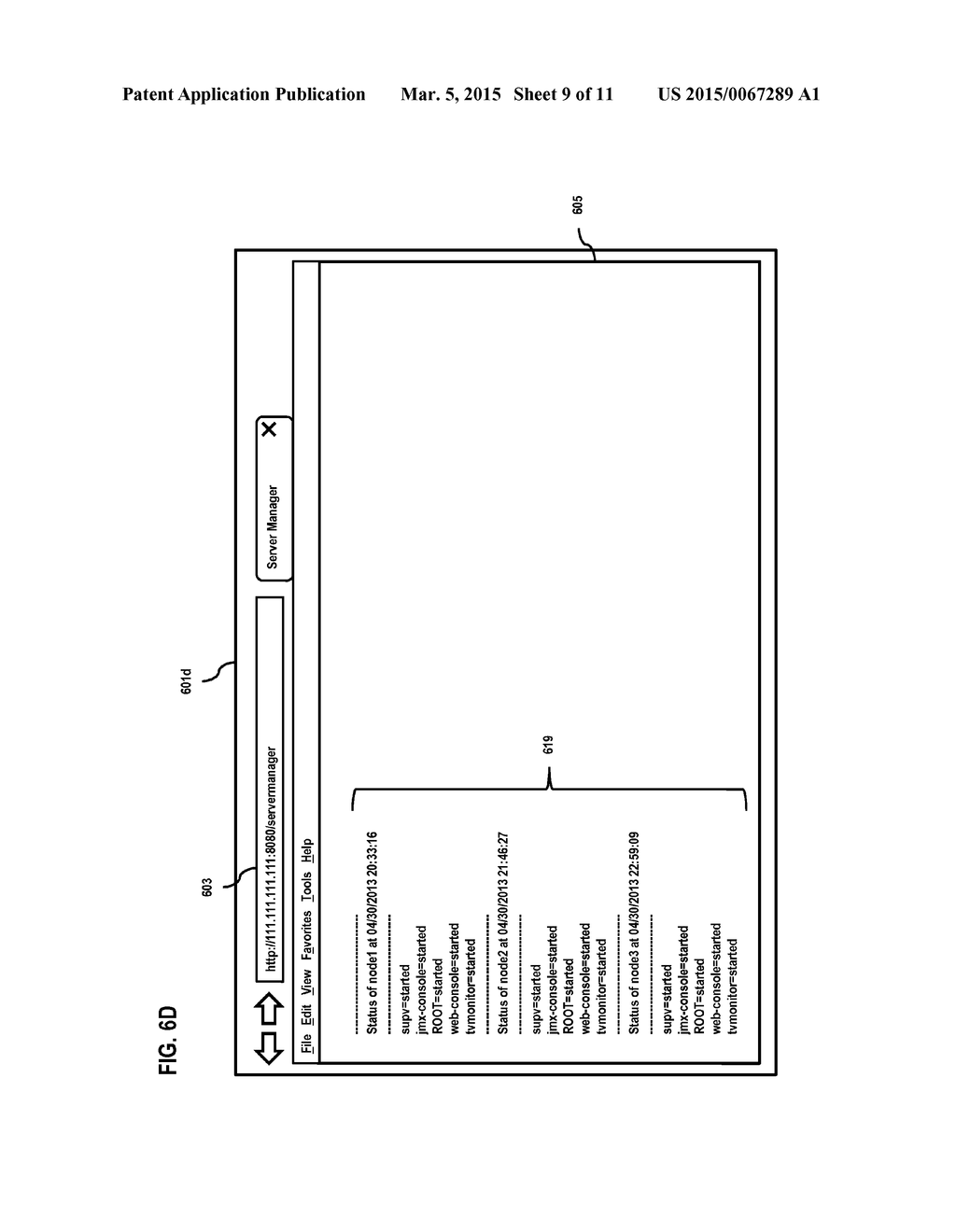 METHOD AND APPARATUS FOR IMPLEMENTING GARBAGE COLLECTION WITHIN A     COMPUTING ENVIRONMENT - diagram, schematic, and image 10