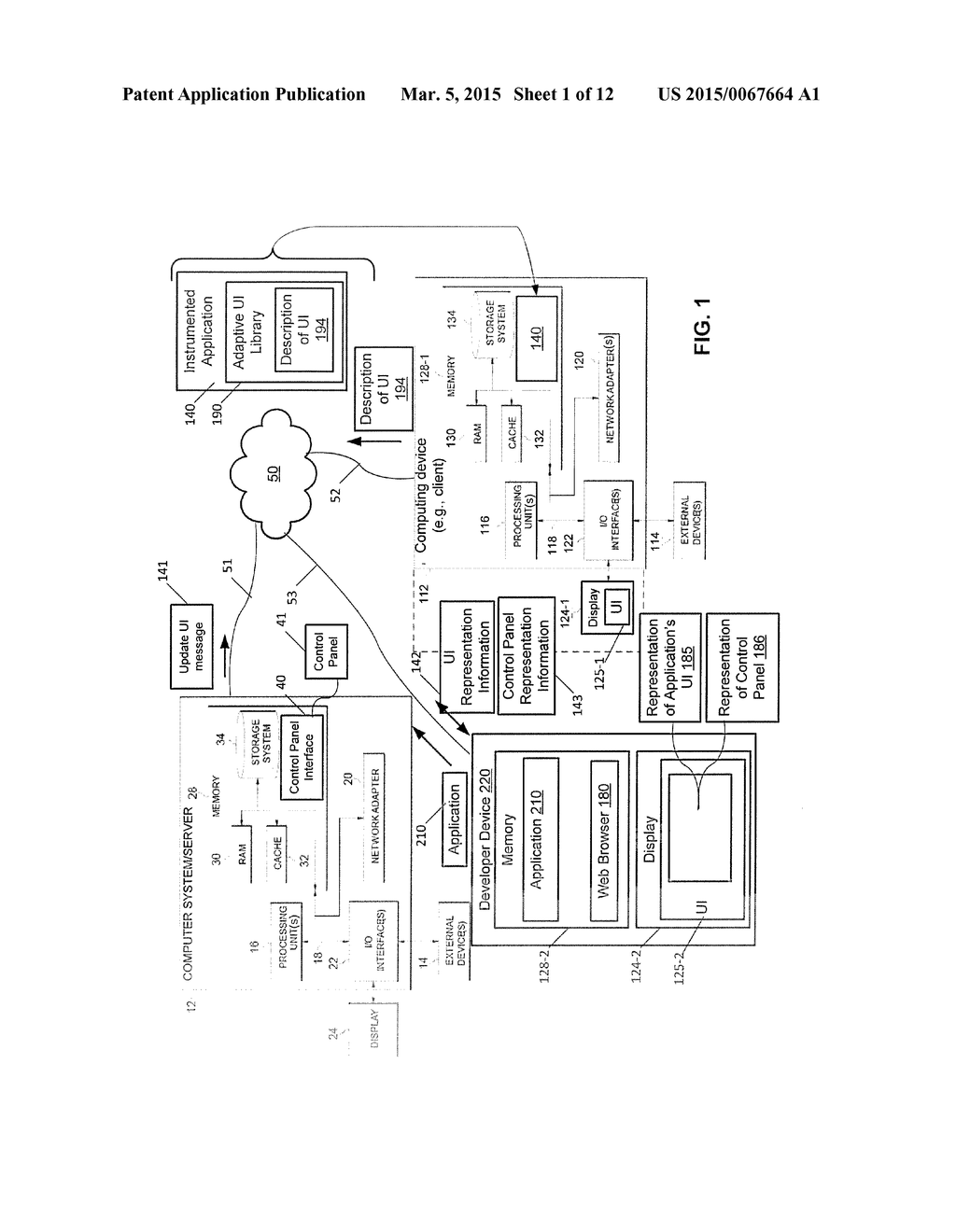 SYSTEM, METHOD AND APPARATUS FOR TRANSPARENTLY ENABLING SOFTWARE     APPLICATIONS WITH ADAPTIVE USER INTERFACES - diagram, schematic, and image 02