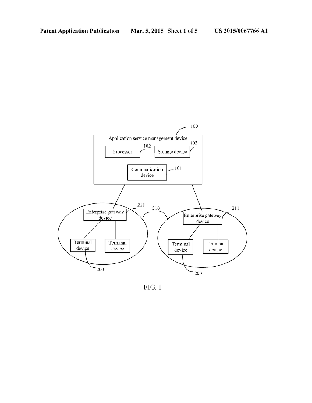 APPLICATION SERVICE MANAGEMENT DEVICE AND APPLICATION SERVICE MANAGEMENT     METHOD - diagram, schematic, and image 02