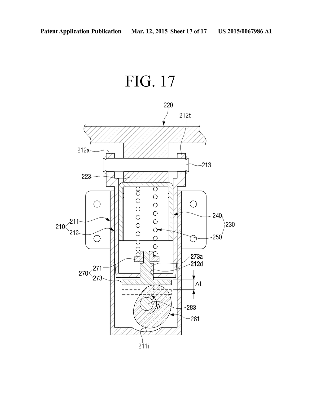 HINGE ASSEMBLY AND IMAGE FORMING APPARATUS HAVING THE SAME - diagram, schematic, and image 18