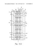 INTERCONNECTING STRUCTURE FOR ELECTRICALLY CONNECTING A FIRST ELECTRONIC     DEVICE WITH A SECOND ELECTRONIC DEVICE diagram and image