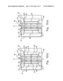 INTERCONNECTING STRUCTURE FOR ELECTRICALLY CONNECTING A FIRST ELECTRONIC     DEVICE WITH A SECOND ELECTRONIC DEVICE diagram and image