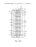 INTERCONNECTING STRUCTURE FOR ELECTRICALLY CONNECTING A FIRST ELECTRONIC     DEVICE WITH A SECOND ELECTRONIC DEVICE diagram and image