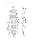 Outsole With Stepped Projections For Article Of Footwear diagram and image