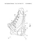 FOOTWEAR ASSEMBLIES HAVING REINFORCED INSOLE PORTIONS AND ASSOCIATED     METHODS diagram and image