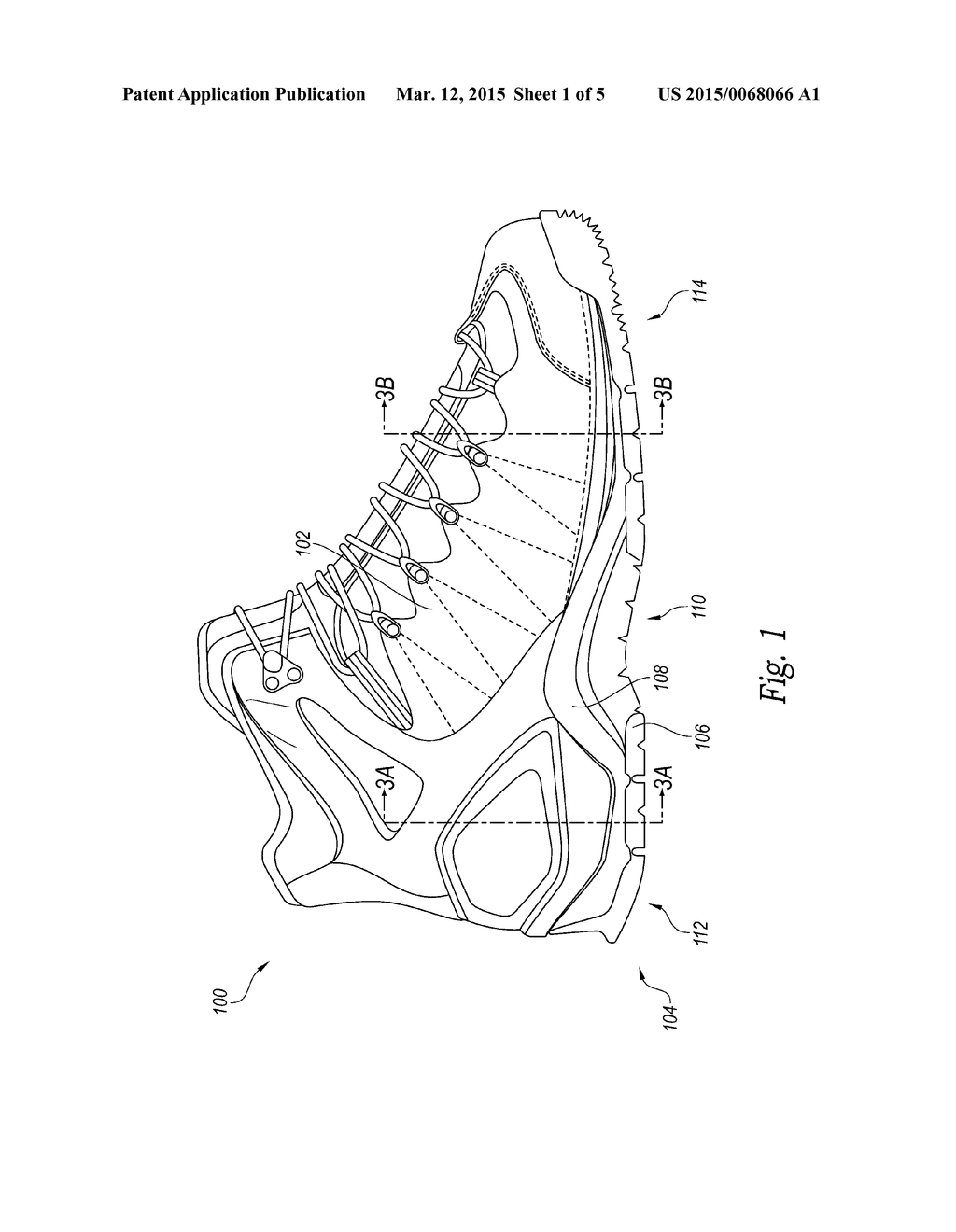 FOOTWEAR ASSEMBLIES HAVING REINFORCED INSOLE PORTIONS AND ASSOCIATED     METHODS - diagram, schematic, and image 02