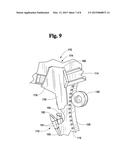 TRENCHING WHEEL WITH FRONT-MOUNTED CLEANER diagram and image