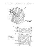 Residential Recycling Bin diagram and image