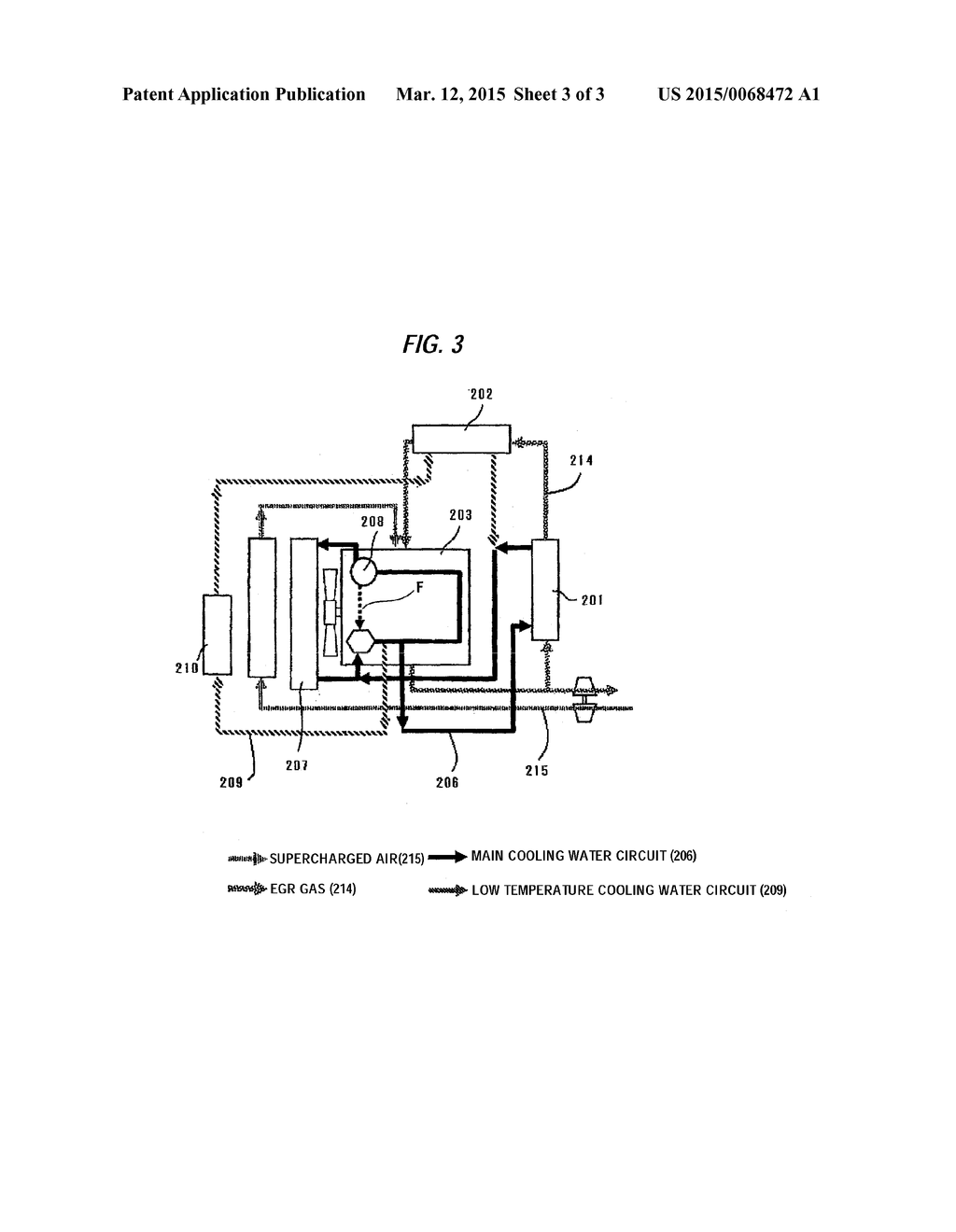 EGR Gas Cooling System - diagram, schematic, and image 04