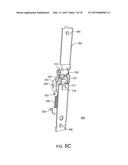 HOME COOKING APPLIANCE WITH A SIDE SWING OVEN DOOR HAVING AN INTEGRAL SELF     CAPTURING LATCH diagram and image