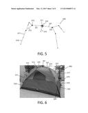 Foldable Tent diagram and image