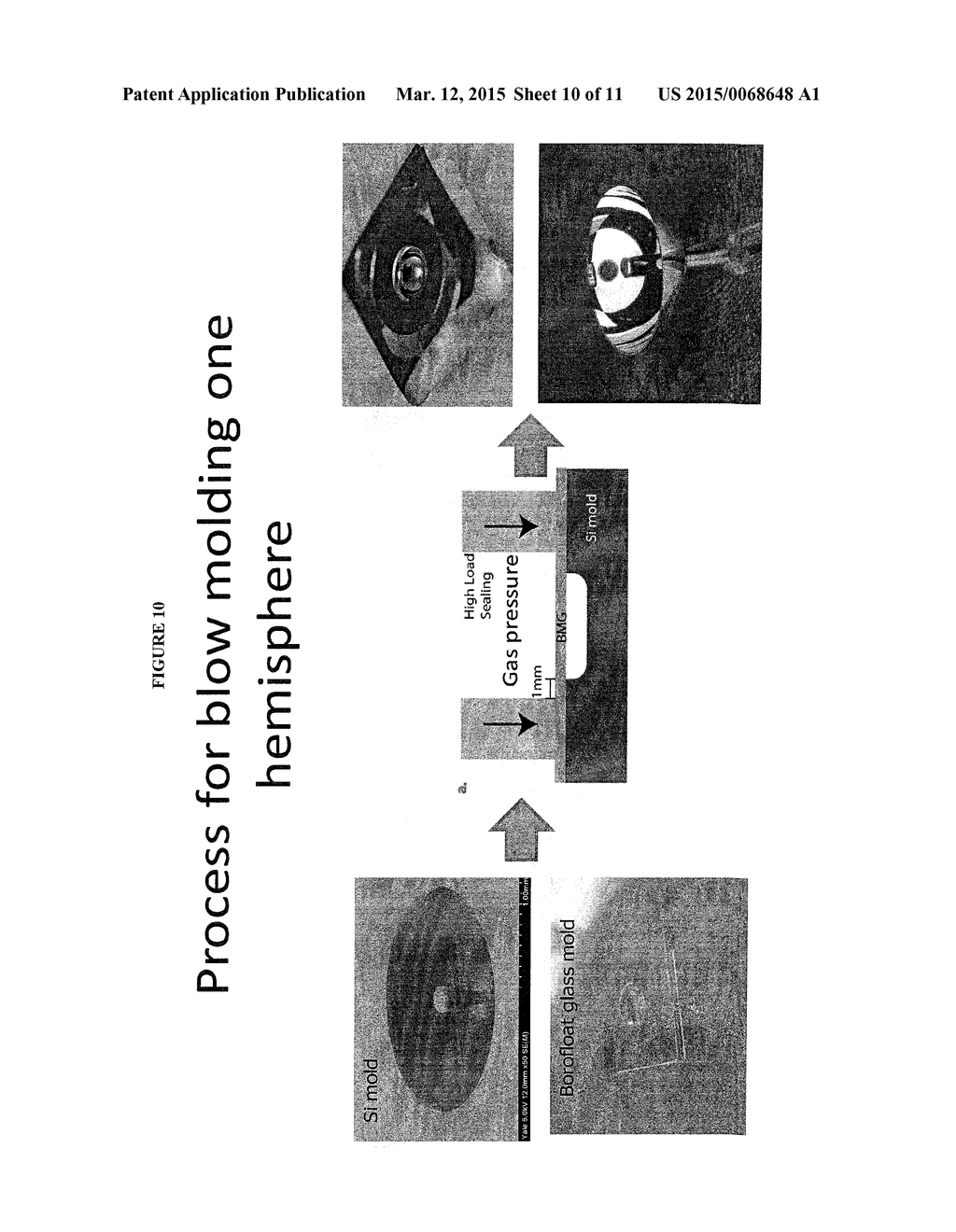 MULTI STEP PROCESSING METHOD FOR THE FABRICATION OF COMPLEX ARTICLES MADE     OF METALLIC GLASSES - diagram, schematic, and image 11