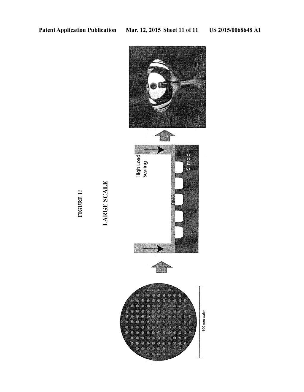 MULTI STEP PROCESSING METHOD FOR THE FABRICATION OF COMPLEX ARTICLES MADE     OF METALLIC GLASSES - diagram, schematic, and image 12