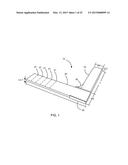 ADJUSTABLE SHELF AND METHOD OF USE diagram and image