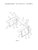 ADJUSTABLE SHELF AND METHOD OF USE diagram and image