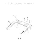 ADJUSTABLE SHELF AND METHOD OF USE diagram and image