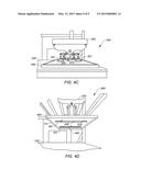 VEHICLES AND METHODS FOR MAGNETICALLY MANAGING LEGS OF RAIL-BASED     PHOTOVOLTAIC MODULES DURING INSTALLATION diagram and image