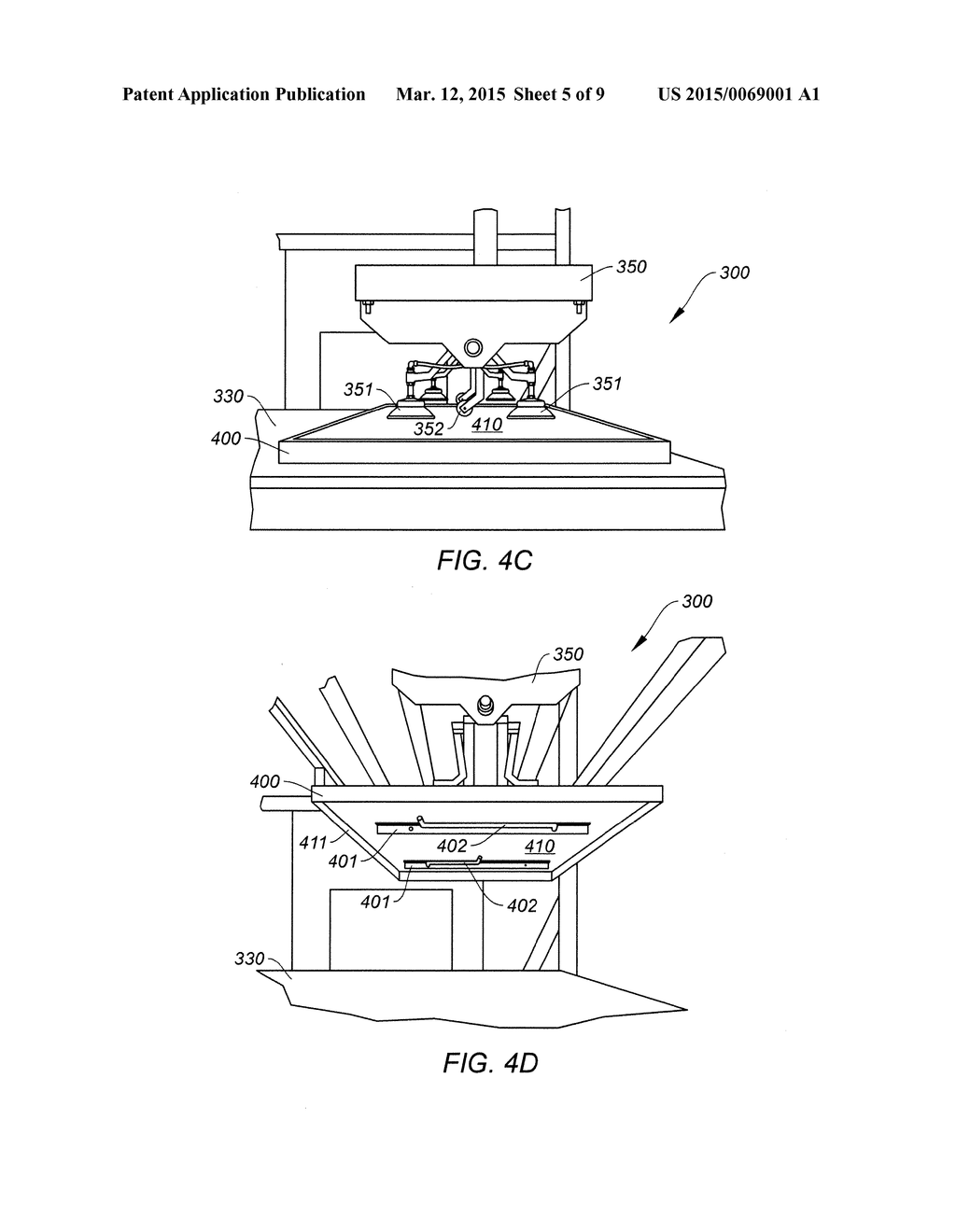 VEHICLES AND METHODS FOR MAGNETICALLY MANAGING LEGS OF RAIL-BASED     PHOTOVOLTAIC MODULES DURING INSTALLATION - diagram, schematic, and image 06