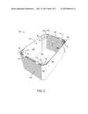 HAND FORMED REINFORCED POLYGONAL CONTAINERS AND BLANKS FOR MAKING THE SAME diagram and image