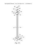 METAL SAFETY RAIL FOR OPEN FLOORS OF A BUILDING UNDER CONSTRUCTION diagram and image