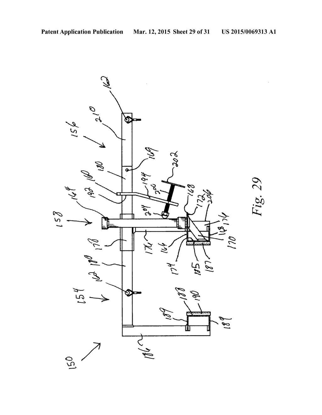 METAL SAFETY RAIL FOR OPEN FLOORS OF A BUILDING UNDER CONSTRUCTION - diagram, schematic, and image 30