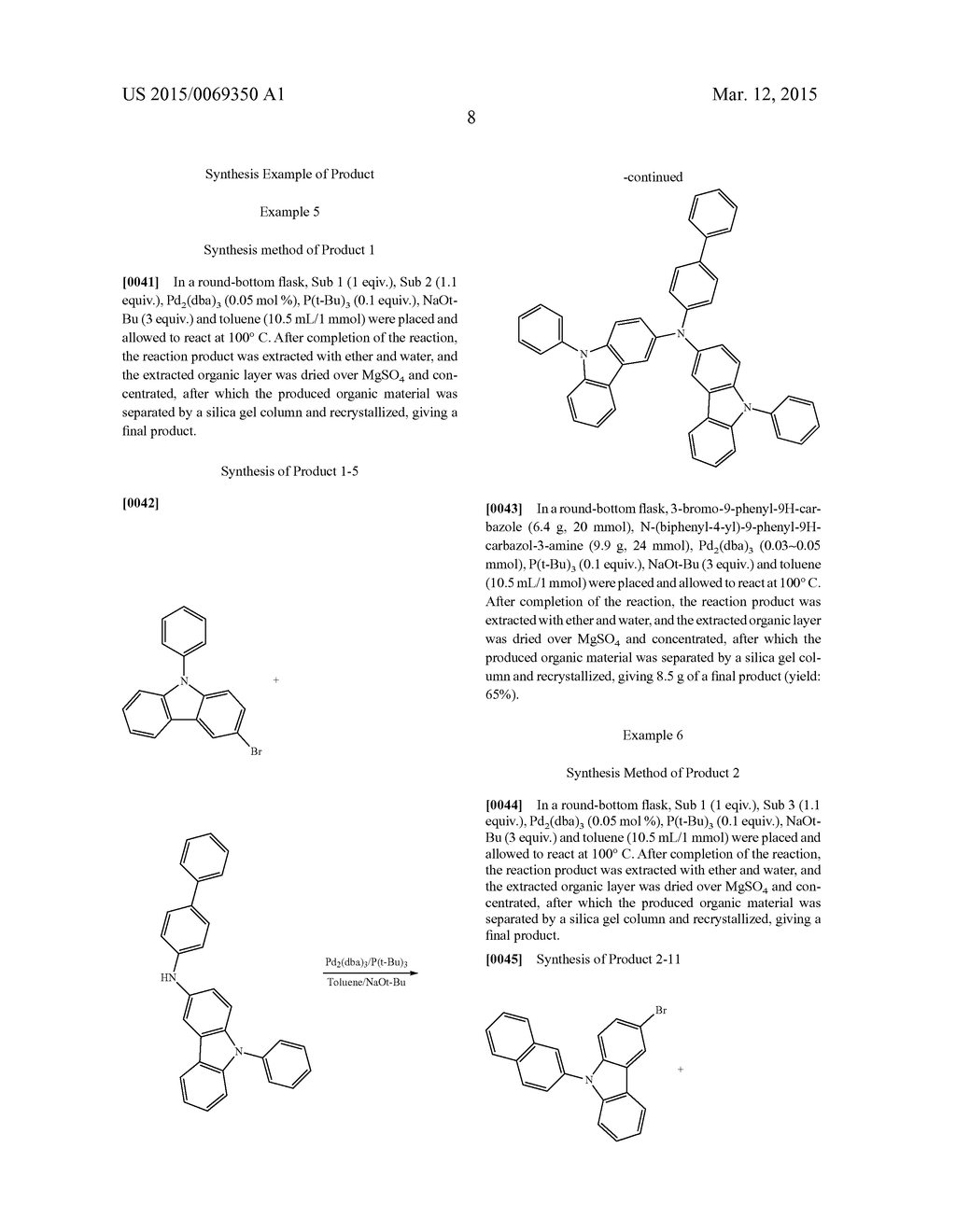 ORGANIC ELECTRONIC ELEMENT INCLUDING LIGHT EFFICIENCY IMPROVING LAYER,     ELECTRONIC DEVICE INCLUDING THE SAME, AND COMPOUND FOR THE SAME - diagram, schematic, and image 11