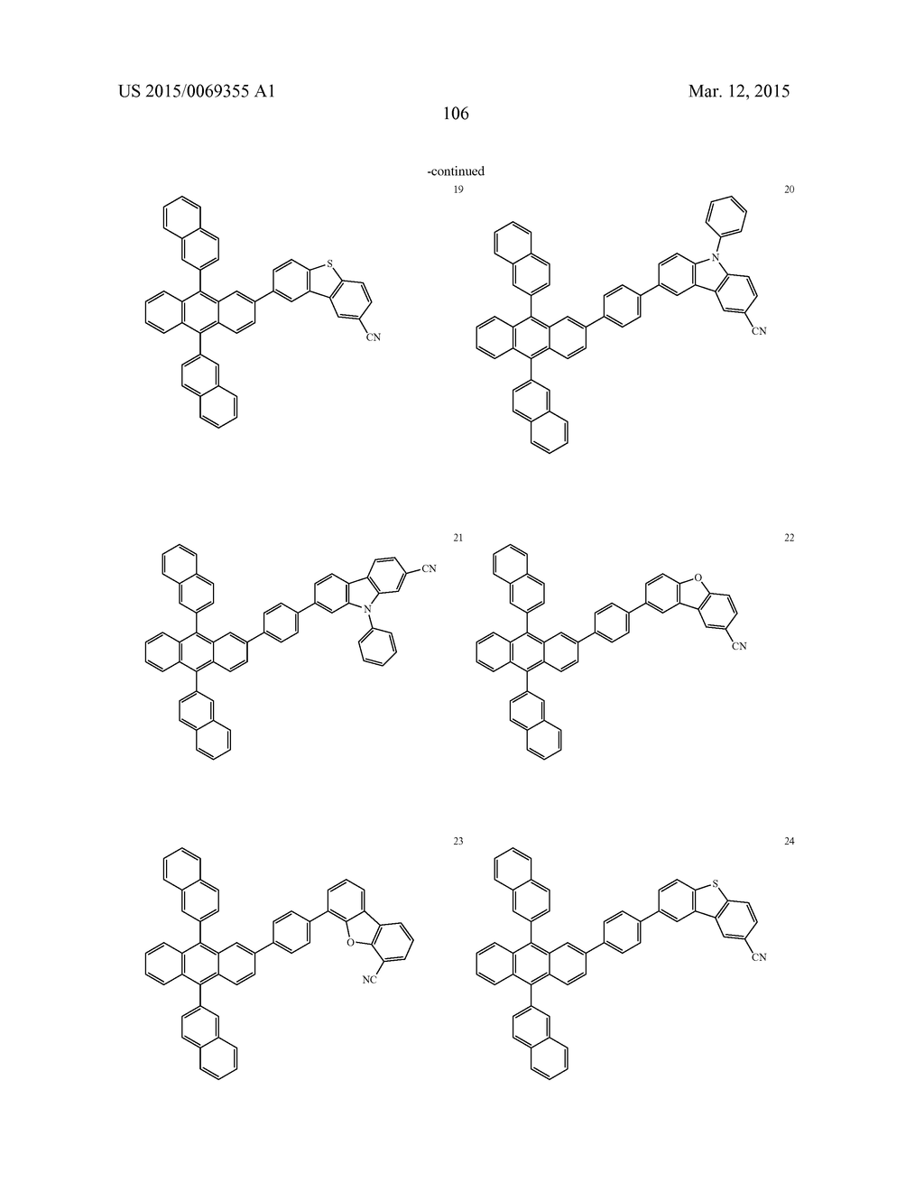 CONDENSED COMPOUND AND ORGANIC LIGHT-EMITTING DIODE INCLUDING THE SAME - diagram, schematic, and image 108