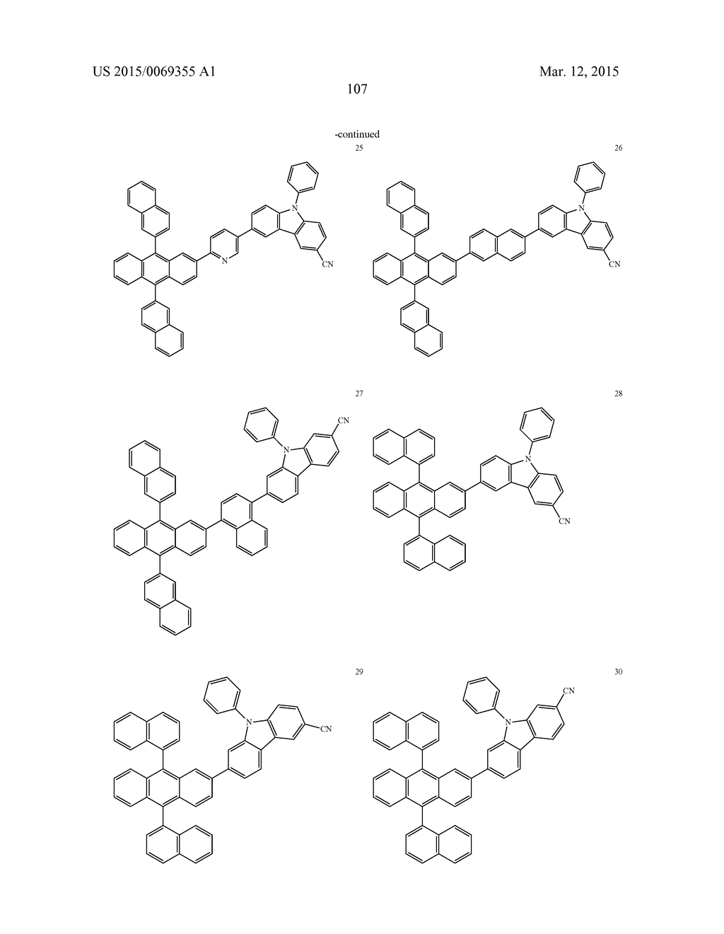 CONDENSED COMPOUND AND ORGANIC LIGHT-EMITTING DIODE INCLUDING THE SAME - diagram, schematic, and image 109