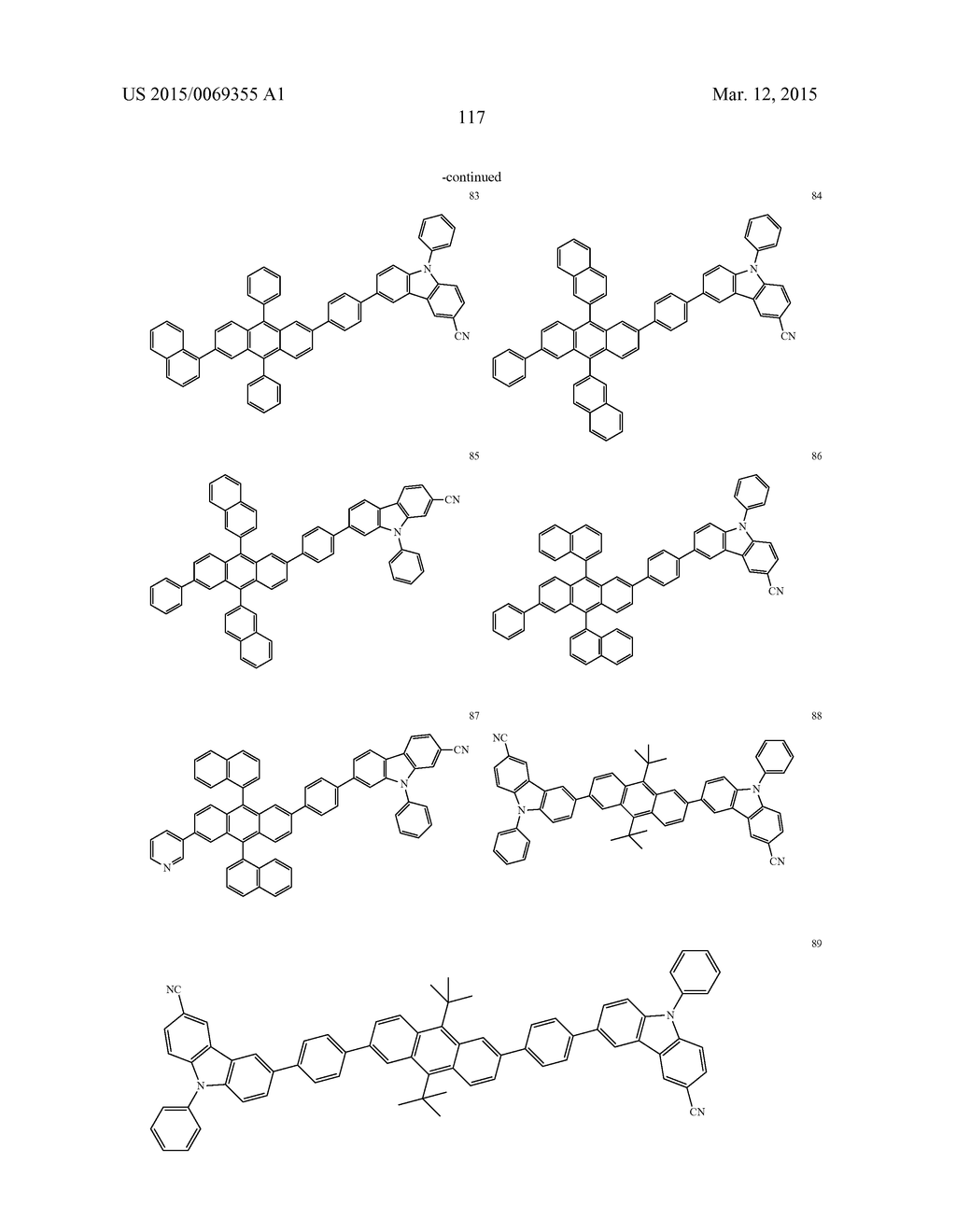 CONDENSED COMPOUND AND ORGANIC LIGHT-EMITTING DIODE INCLUDING THE SAME - diagram, schematic, and image 119