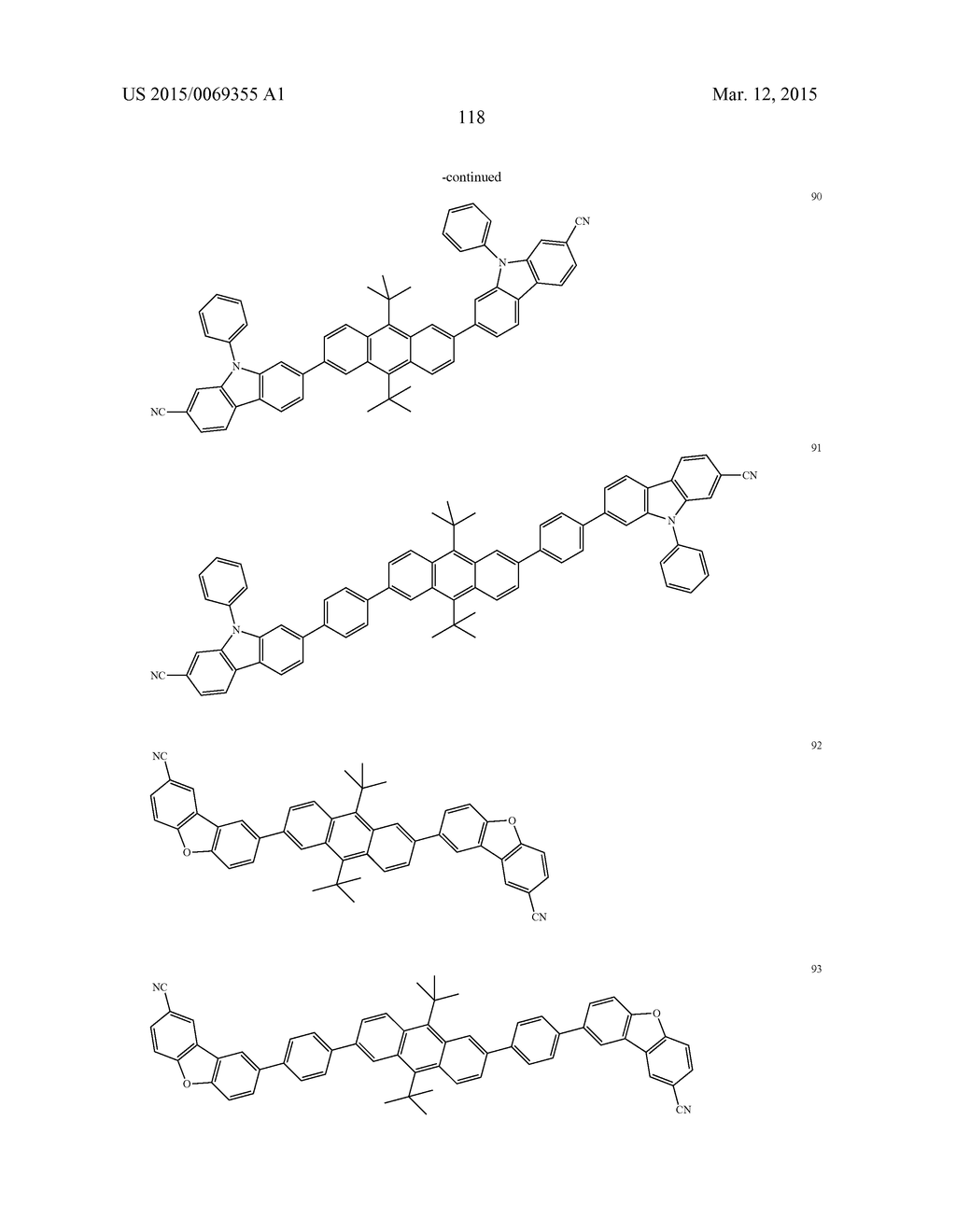 CONDENSED COMPOUND AND ORGANIC LIGHT-EMITTING DIODE INCLUDING THE SAME - diagram, schematic, and image 120