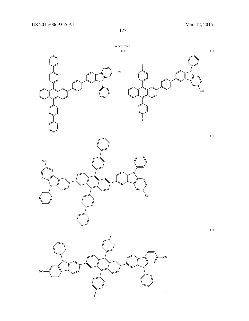 CONDENSED COMPOUND AND ORGANIC LIGHT-EMITTING DIODE INCLUDING THE SAME - diagram, schematic, and image 127