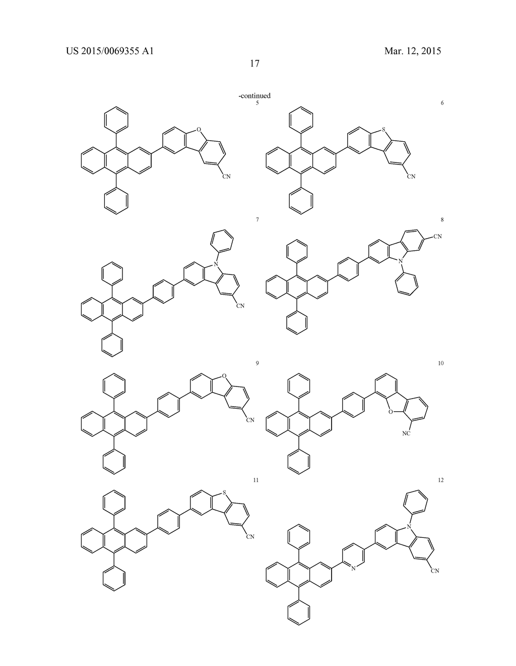 CONDENSED COMPOUND AND ORGANIC LIGHT-EMITTING DIODE INCLUDING THE SAME - diagram, schematic, and image 19