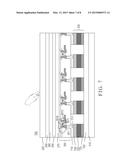 IN-CELL ACTIVE MATRIX OLED TOUCH DISPLAY PANEL STRUCTURE OF NARROW BORDER diagram and image