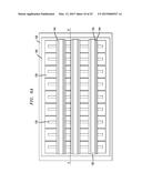 FINFET DEVICE HAVING A MERGED SOURCE DRAIN REGION UNDER CONTACT AREAS AND     UNMERGED FINS BETWEEN CONTACT AREAS, AND A METHOD OF MANUFACTURING SAME diagram and image