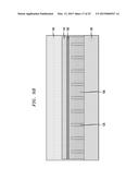 FINFET DEVICE HAVING A MERGED SOURCE DRAIN REGION UNDER CONTACT AREAS AND     UNMERGED FINS BETWEEN CONTACT AREAS, AND A METHOD OF MANUFACTURING SAME diagram and image