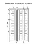 FINFET DEVICE HAVING A MERGED SOURCE DRAIN REGION UNDER CONTACT AREAS AND     UNMERGED FINS BETWEEN CONTACT AREAS, AND A METHOD OF MANUFACTURING SAME diagram and image