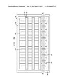 FINFET DEVICE HAVING A MERGED SOURCE DRAIN REGION UNDER CONTACT AREAS AND     UNMERGED FINS BETWEEN CONTACT AREAS, AND A METHOD OF MANUFACTURING SAME diagram and image