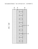 FINFET DEVICE HAVING A MERGED SOURCE DRAIN REGION UNDER CONTACT AREAS AND     UNMERGED FINS BETWEEN CONTACT AREAS, AND A METHOD OF MANUFACTURING SAME diagram and image