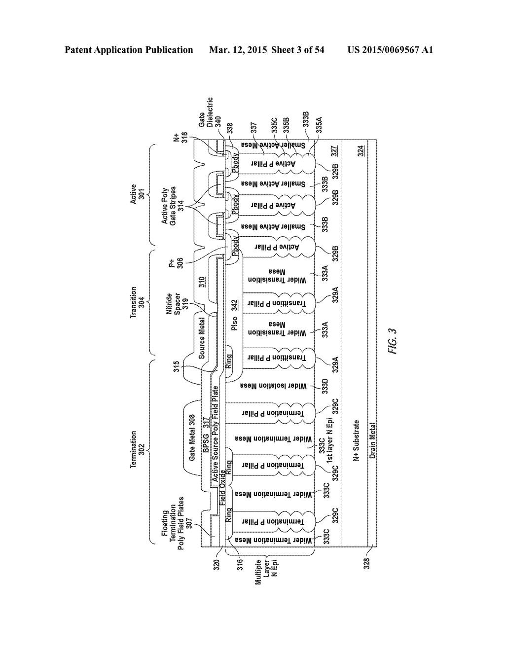 SUPERJUNCTION STRUCTURES FOR POWER DEVICES AND METHODS OF MANUFACTURE - diagram, schematic, and image 04