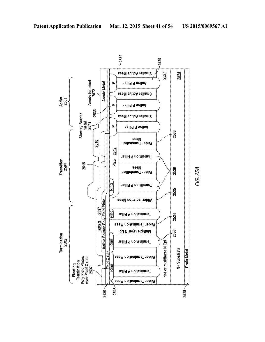 SUPERJUNCTION STRUCTURES FOR POWER DEVICES AND METHODS OF MANUFACTURE - diagram, schematic, and image 42