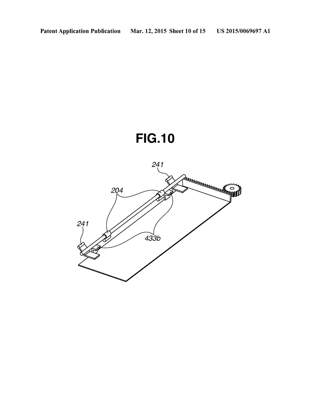 SHEET STACKING APPARATUS, SHEET STORAGE APPARATUS AND IMAGE FORMING     APPARATUS EQUIPPED WITH THE SAME - diagram, schematic, and image 11