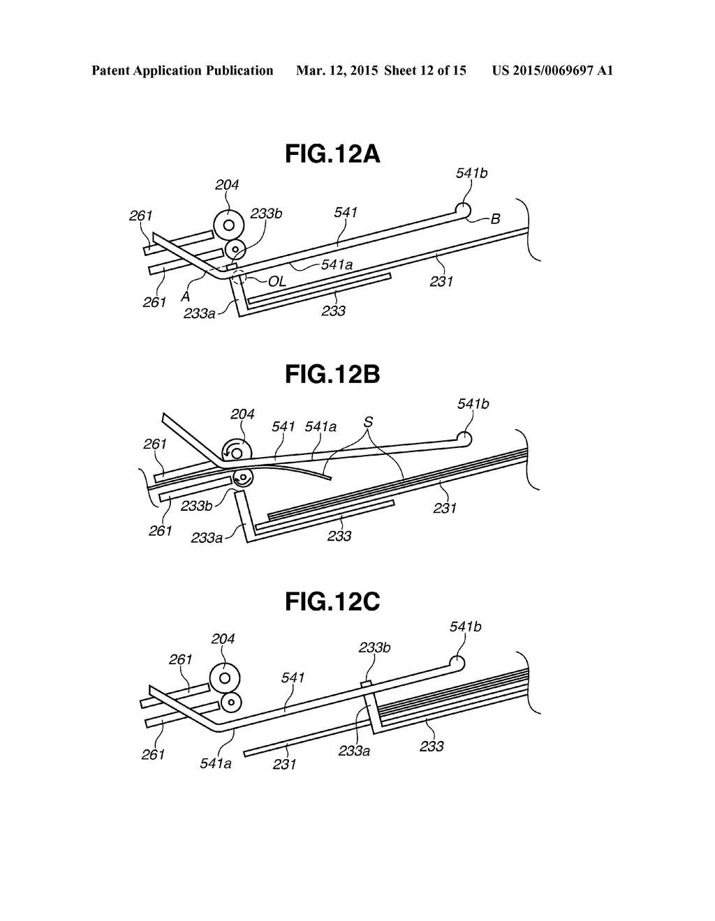 SHEET STACKING APPARATUS, SHEET STORAGE APPARATUS AND IMAGE FORMING     APPARATUS EQUIPPED WITH THE SAME - diagram, schematic, and image 13