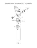 SHOCK-ABSORBING SEAT POST FOR BICYCLE diagram and image