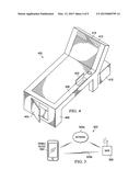 OUTDOOR CHAISE LOUNGE WITH INTEGRATED LOCK-BOX TO SECURE VALUABLES diagram and image