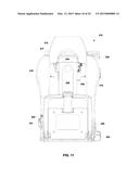 VEHICLE SEAT WITH ADJUSTABLE SEAT BACK AND MULTIPLE RESTRAINT RELEASE     MECHANISM diagram and image